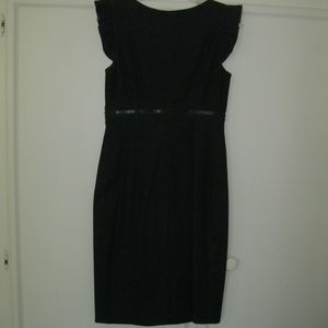 Bigio sleeveless dress, black Sz 2